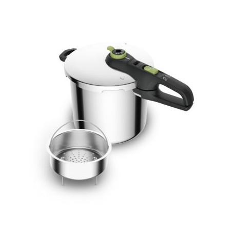 Olla a Presion Tefal P2584402, 8L, Verde, Secure T