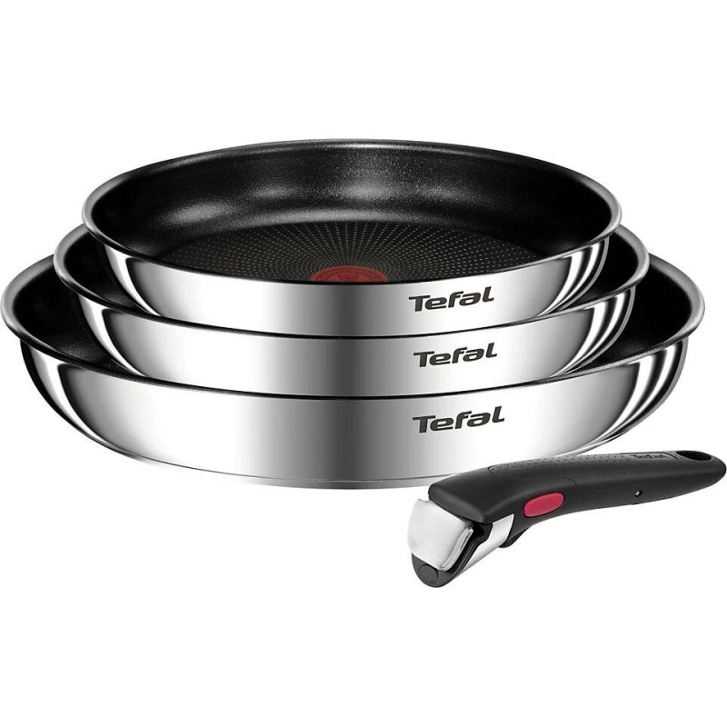 Set4 Sarten Tefal L8974S45, 22/24/28+m Ingenio Emo