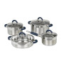 Bateria cocina Jata BC8, bateria acero inox aisi-3