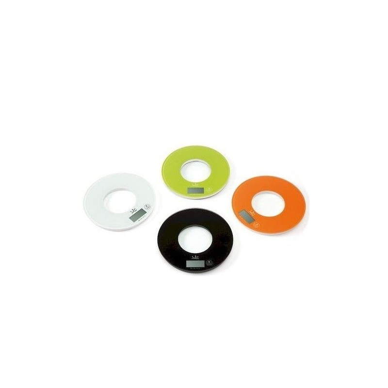 Balanza cocina Jata 722, balanza corona colores su
