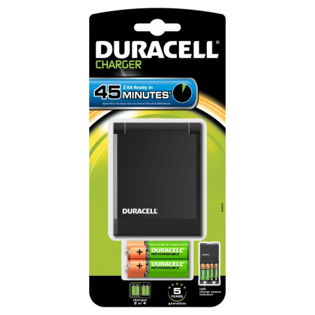 Cargador Pila Duracell CEF27 Speedy +2AA +2AAA