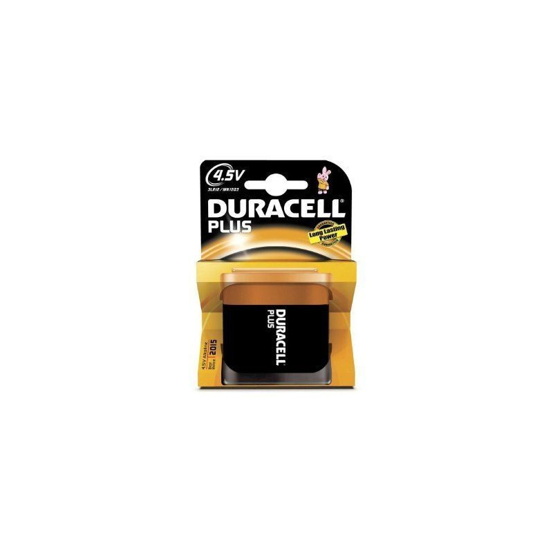 Pila Duracell Alcalina Plus Power 4.5 V K1