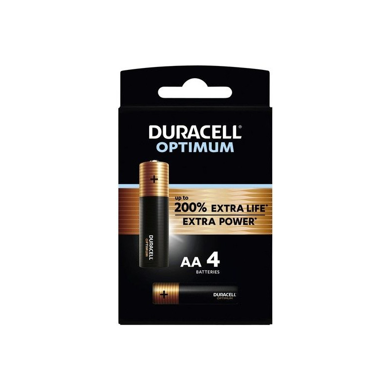 Pilas DURACELL AALR06K4OPTIMUM Duracell Optimum -