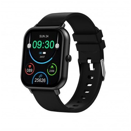 Smartcwatch DCU 34157025, curved glass pro negro n