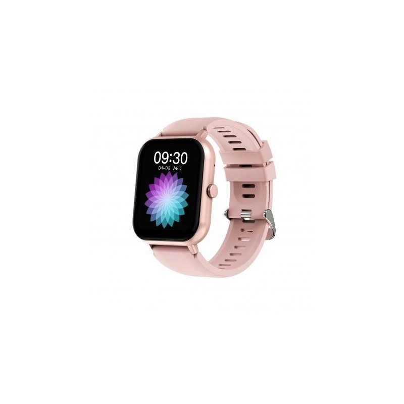 Smartcwatch DCU 34157027, curved glass pro rosa nu