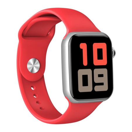 Smartcwatch DCU 34157049, colorful blanco + rojo