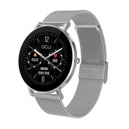 SMARTWATCH DCU BOULEVARD PLATEADO