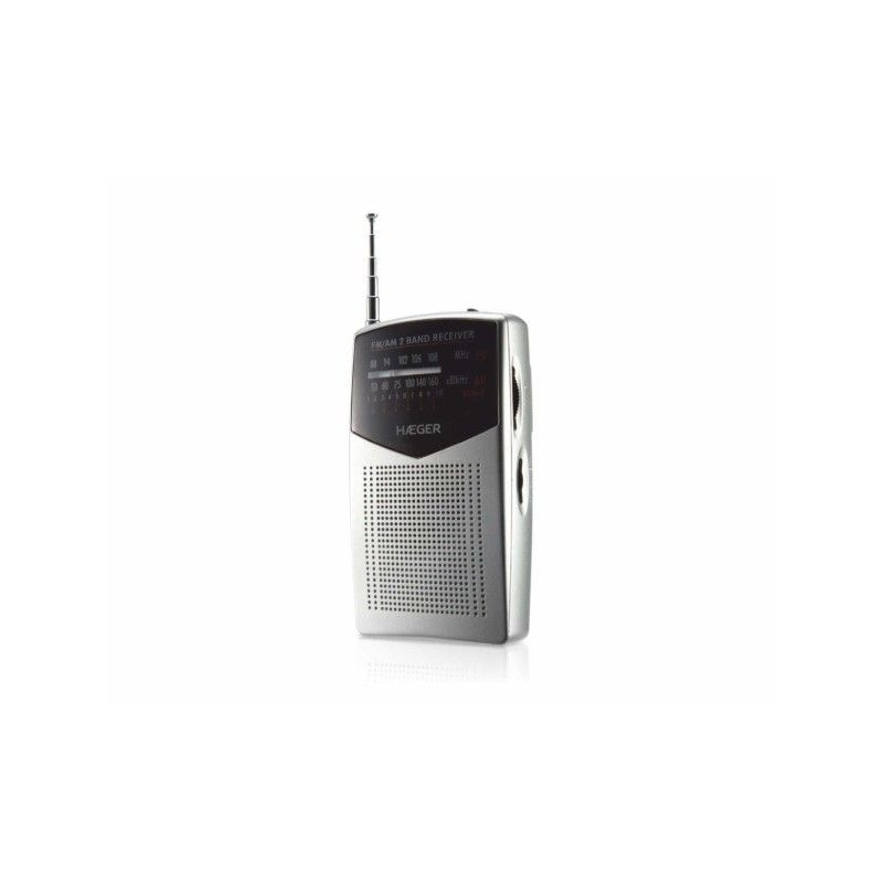 RADIO HAEGER PRBIB006A POCKET AM/FM, RADIO AM/FM -