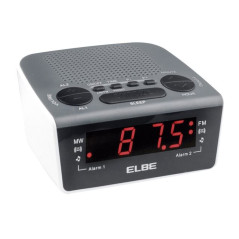 Radio reloj despertador Elbe CR932, radio desperta