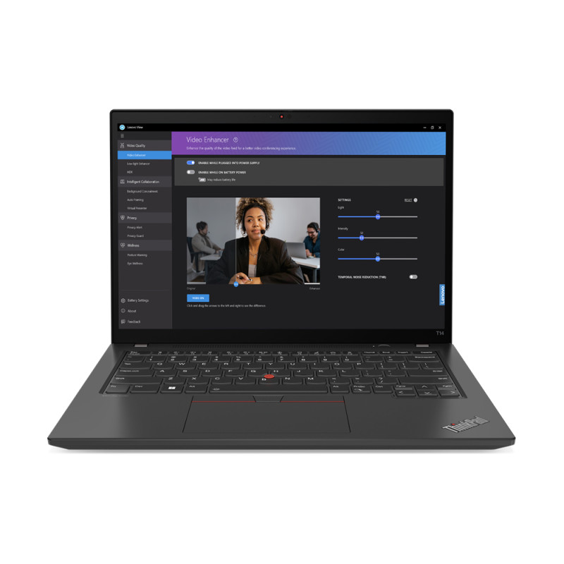 ThinkPad T14 Portátil 35,6 cm (14) WUXGA Intel® Core™ i7 i7-1355U 16 GB DDR5-SDRAM 512 GB SSD Wi-Fi 6E (802.11ax) Windows 11