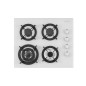 Encimera Corbero CPCGY2314W, 4f, CRISTAL GAS