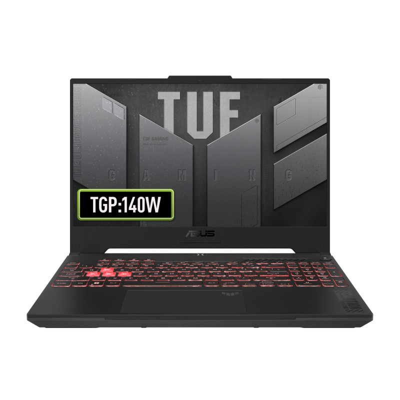 TUF Gaming A15 FA507NU-LP045 - Ordenador Portátil Gaming de 15.6 Full HD 144Hz (AMD Ryzen 7 7735HS, 16GB RAM, 512GB SSD, RTX 40