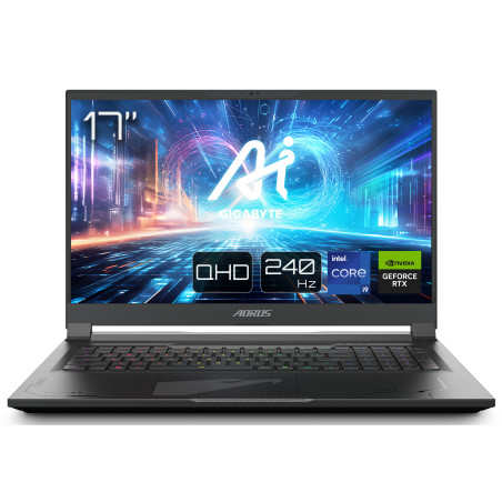 17X AZF-D5ES665SH ordenador portatil Intel® Core™ i9 i9-13980HX Portátil 43,9 cm (17.3) Quad HD 32 GB DDR5-SDRAM 2 TB SSD NV