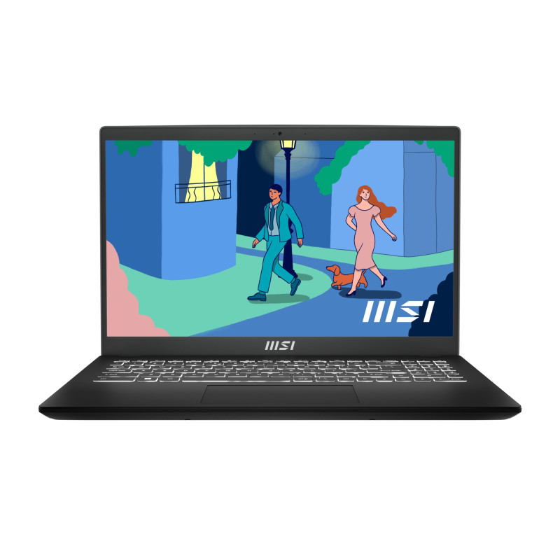 Modern 15 B7M-039XES Portátil 39,6 cm (15.6) Full HD AMD Ryzen™ 5 7530U 8 GB DDR4-SDRAM 512 GB SSD Wi-Fi 6E (802.11ax) Negro