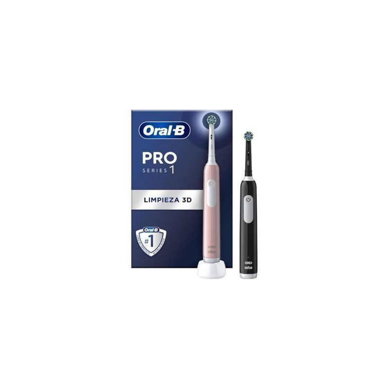 Cepillo Dental Braun Oral-B PRO1DUO, Pink/Black 2x