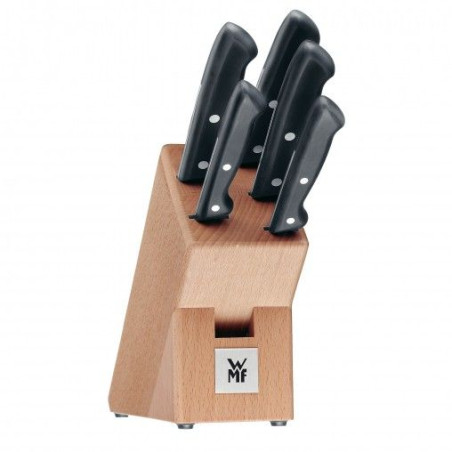 Juego 5 Cuchillos WMF Con Soporte Madera 187469999
