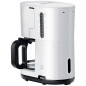 Cafetera Goteo Braun KF1100WH, 15 Tazas, Blanco