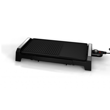 Plancha asar Grunkel BKDH51, barbacoa dos temperat