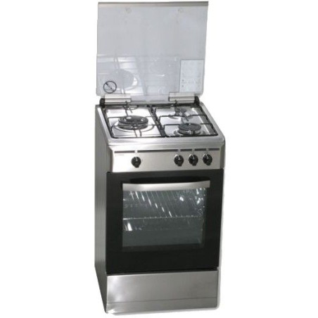 Cocina Rommer VCH356XFGNAT, 3 fuegos, natural, Ino