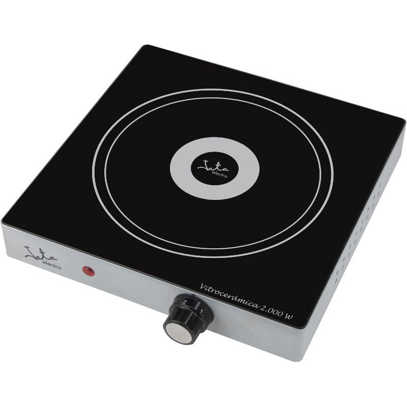Vitroceramica Portatil Jata V139, 1 Zona, 2000W