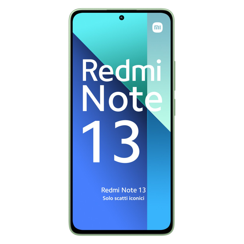 Redmi Note 13 16,9 cm (6.67) Ranura híbrida Dual SIM Android 12 4G USB Tipo C 8 GB 256 GB 5000 mAh Verde, Color menta