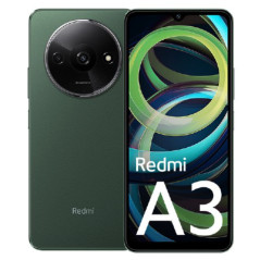 Redmi A3 17 cm (6.71) SIM doble Android 14 4G USB Tipo C 3 GB 64 GB 5000 mAh Verde