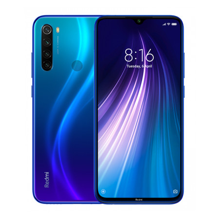 Redmi Note 8 2021 16 cm (6.3) SIM doble Android 11 4G USB Tipo C 4 GB 64 GB 4000 mAh Azul