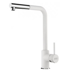 Grifo Franke SIRIUS PULLOUT, cromo blanco