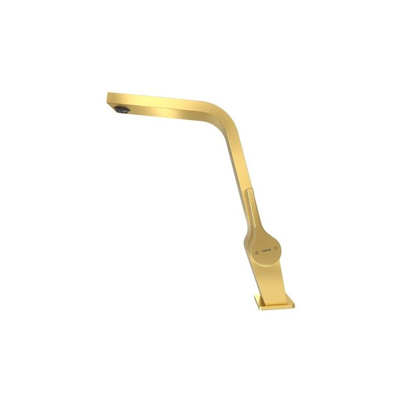 Grifo Teka ICC915 BRASS, diseño plano, dorado