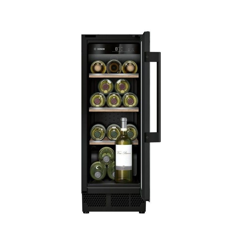 Vinoteca Integ. Balay 3WUF073B, 58L, cristal negro