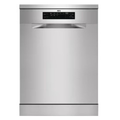 Lavavajillas AEG FFB74907ZM, 14cub, C, 3ªB, Inox