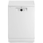 Lavavajillas Beko BDFN26430W, 14serv, 60cm, D, Bla