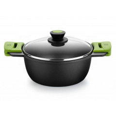 Cacerola Bra A400328, 28cm Alta Prior Verde
