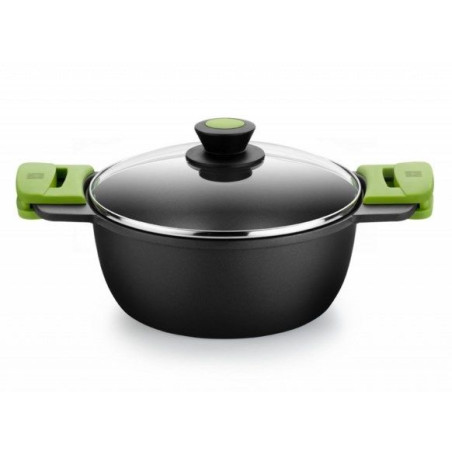 Cacerola Bra A400328, 28cm Alta Prior Verde