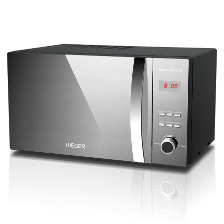 Microondas Haeger MW80B008A, 26L, Magic Micro