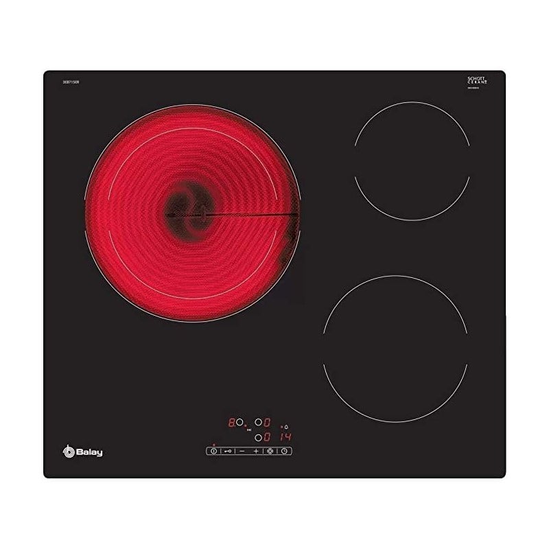 Vitroceramica Balay 3EB715ER, 3 zonas, 60cm,