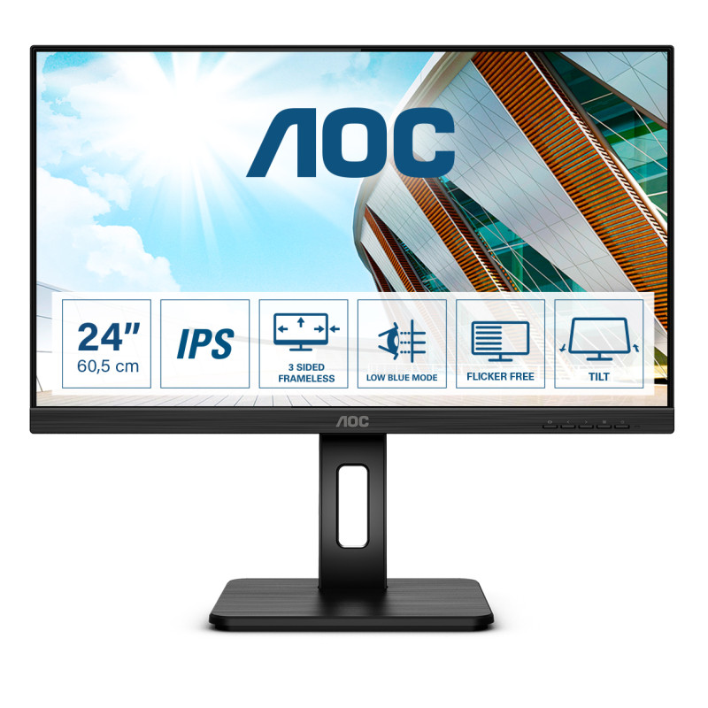 P2 24P2Q LED display 60,5 cm (23.8) 1920 x 1080 Pixeles Full HD Negro