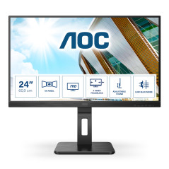 P2 24P2QM pantalla para PC 60,5 cm (23.8) 1920 x 1080 Pixeles Full HD LED Negro