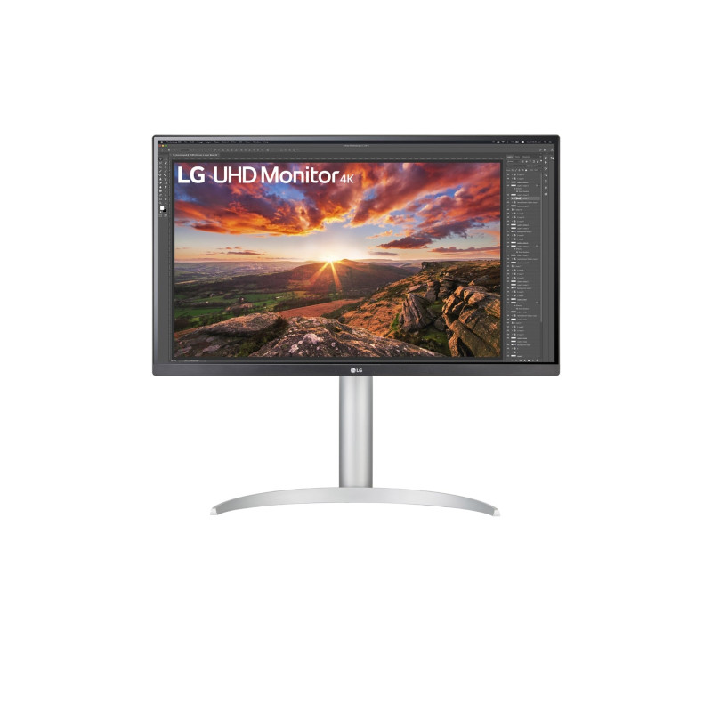 27UP85NP-W pantalla para PC 68,6 cm (27) 3840 x 2160 Pixeles 4K Ultra HD LED Plata