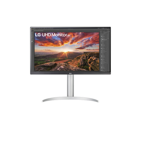 27UP85NP-W pantalla para PC 68,6 cm (27) 3840 x 2160 Pixeles 4K Ultra HD LED Plata