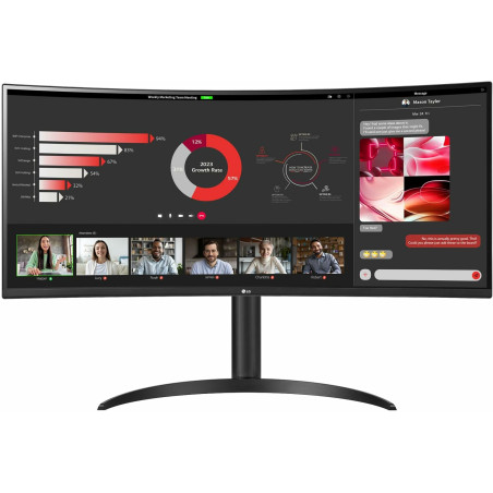 UW 34WR55QC-B.AEU pantalla para PC 86,4 cm (34) 3440 x 1440 Pixeles Wide Quad HD LED Negro