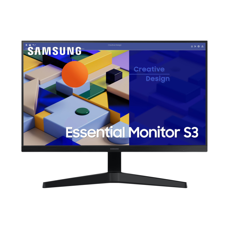 Essential Monitor S3 S31C LED display 61 cm (24) 1920 x 1080 Pixeles Full HD Negro