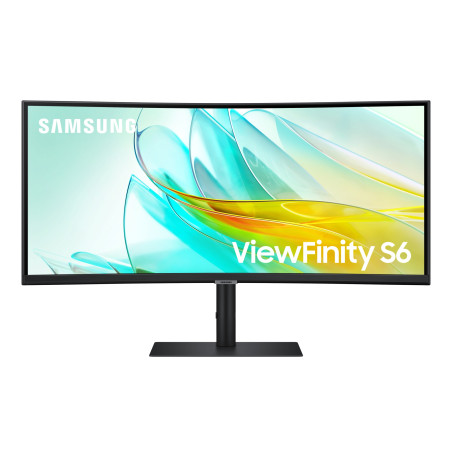 ViewFinity S6 S65UC pantalla para PC 86,4 cm (34) 3440 x 1440 Pixeles UltraWide Quad HD LCD Negro