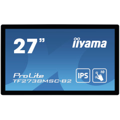 ProLite TF2738MSC-B2 pantalla para PC 68,6 cm (27) 1920 x 1080 Pixeles Full HD LED Pantalla táctil Multi-usuario Negro