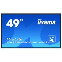 ProLite TF4939UHSC-B1AG pantalla para PC 124,5 cm (49) 3840 x 2160 Pixeles 4K Ultra HD LED Pantalla táctil Multi-usuario Negro