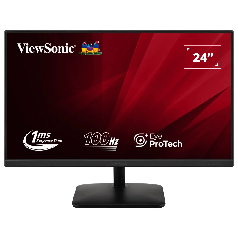 VA2408-MHDB pantalla para PC 61 cm (24) 1920 x 1080 Pixeles Full HD LED Negro