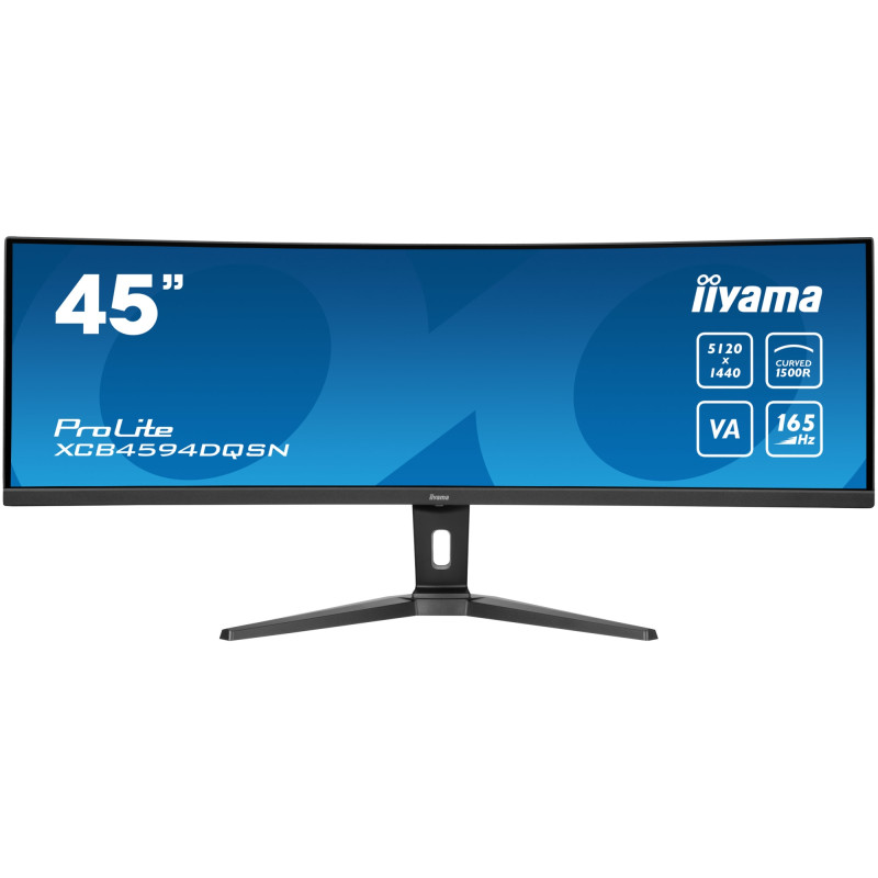 G-MASTER 45LCD Curved Bus. UWQHD pantalla para PC 113 cm (44.5) 5120 x 1440 Pixeles Dual QHD LED Negro