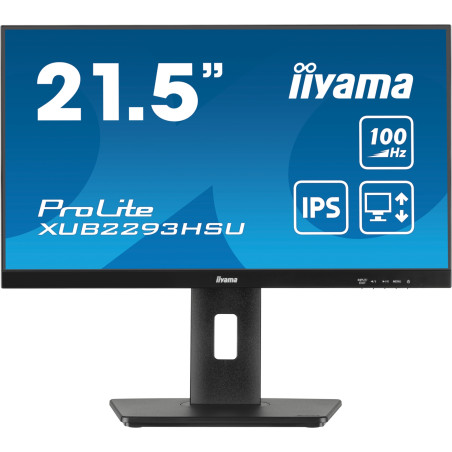 ProLite XUB2293HSU-B6 pantalla para PC 54,6 cm (21.5) 1920 x 1080 Pixeles Full HD LED Negro