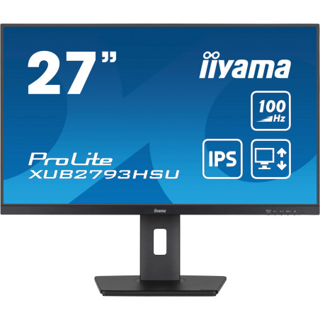 ProLite pantalla para PC 68,6 cm (27) 1920 x 1080 Pixeles Full HD LED Negro