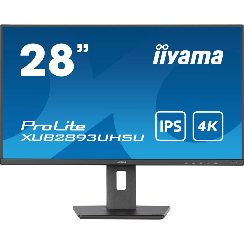 ProLite pantalla para PC 71,1 cm (28) 3840 x 2160 Pixeles 4K Ultra HD LED Negro